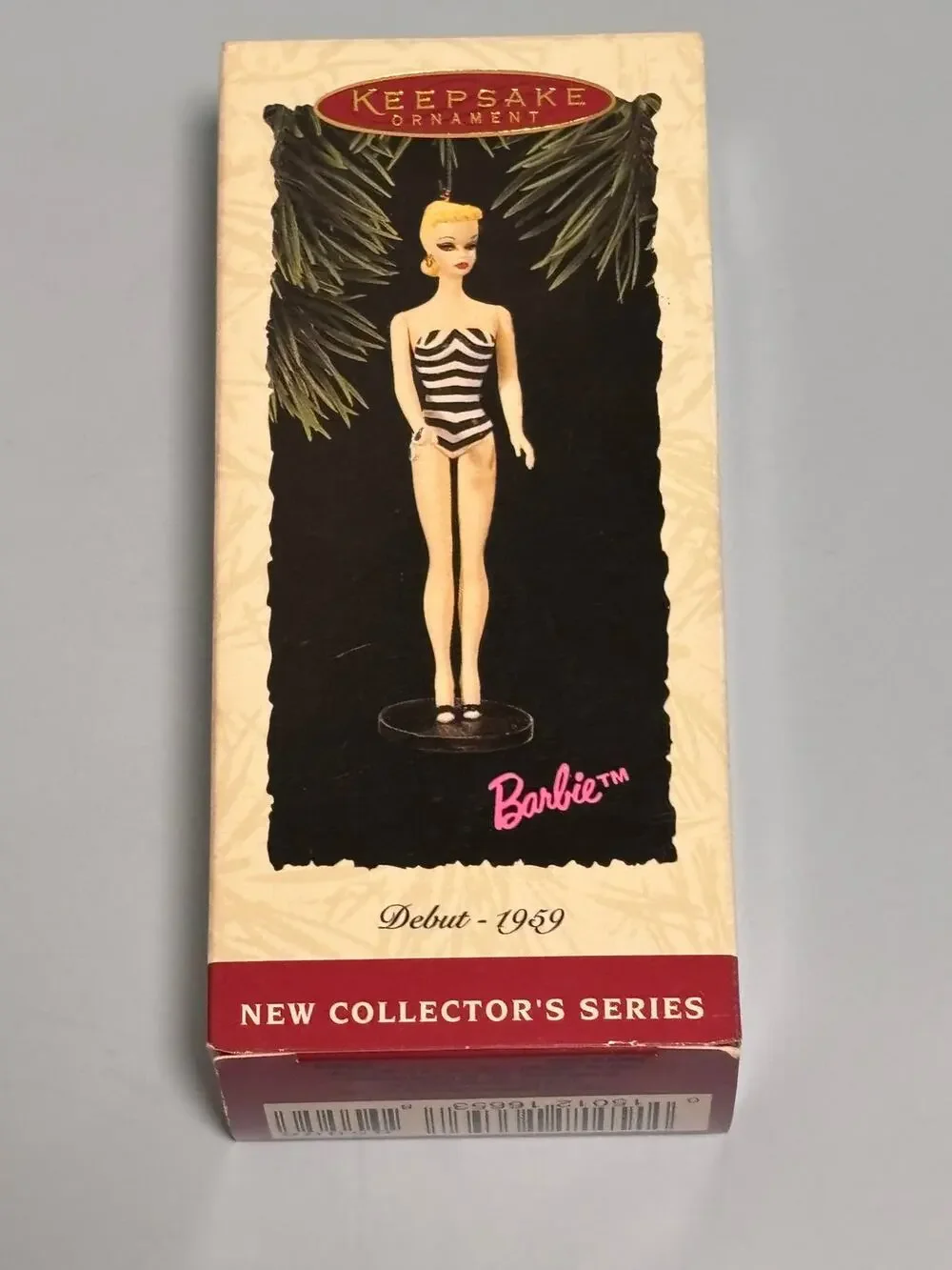 1994 Hallmark Keepsake Debut 1959 Vintage Swimsuit Barbie Ornament Mattel